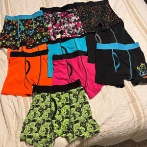 Athletic Works youth large boys underwear boxer shorts pack